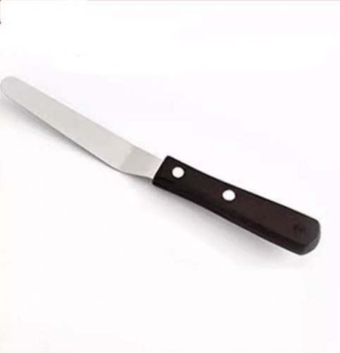 Moonbiffy Rozsdamentes acél torta spatula, 27 cm