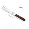 Moonbiffy Rozsdamentes acél torta spatula, 27 cm