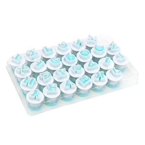 Moonbiffy Műanyag rugós sütemény és fondant  kiszúró, 35 x 27 mm