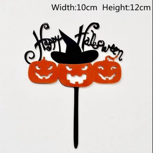 Nut Halloween akril tortadísz beszúró