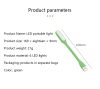 Mini hordozható USB csatlakozós led lámpa