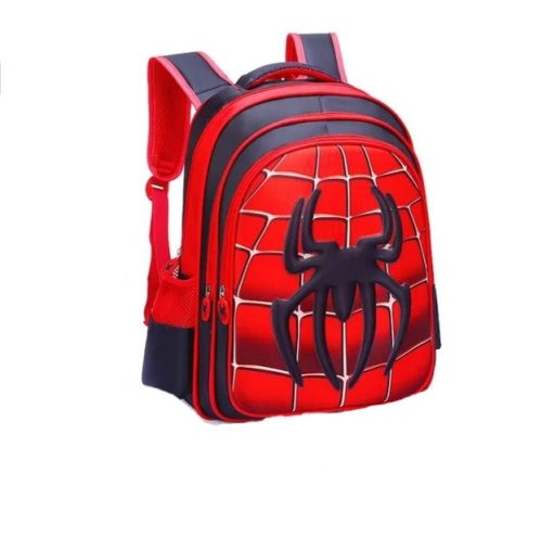 Gyermek, 3 D-s Disney mintás hátizsák,piros-kék