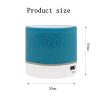 Mini hordozható vezeték nélküli bluetooth 4.1 mélynyomó hangszóró, kék