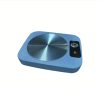 Termosztatikus bögre melegen tartó fűtőlap, usb,  kék, 13 x 10 x 2 cm 