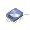 Termosztatikus bögre melegen tartó fűtőlap, usb,  kék, 13 x 10 x 2 cm 