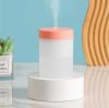 Mini, 200 ml-es Usb-s párásító, opál fehér és rózsaszín, 9,1 x 6,8 cm 
